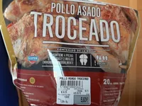 Pollo asado trocesdo