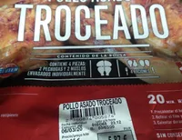 Pollo asado troceado