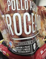 Pollo asado troceado