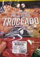 Pollo asado troceado