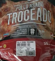 Pollo asado troceado