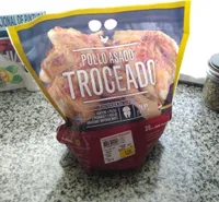 Pollo asado troceado
