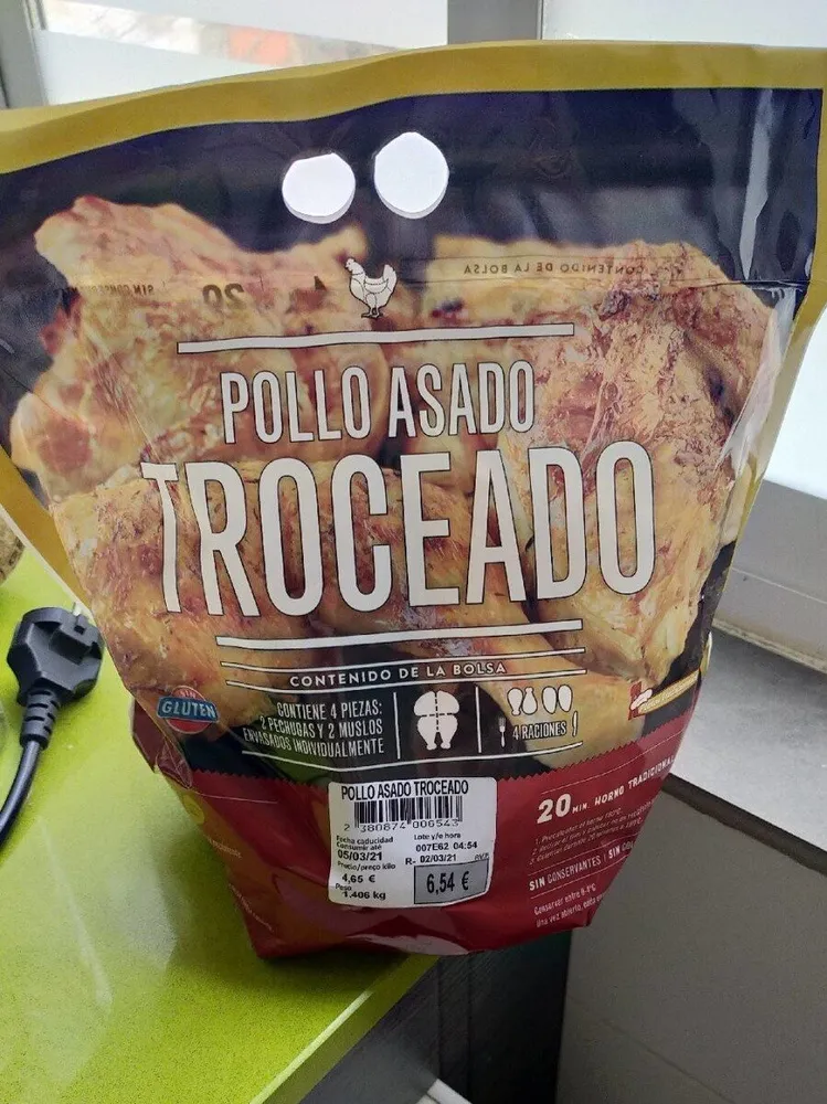 Pollo Asado Troceado