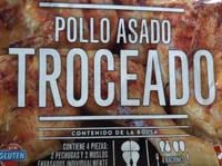 Pollo asado troceado