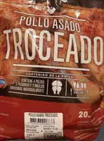 Pollo asado troceado