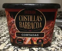 Costilla BBQ cortada