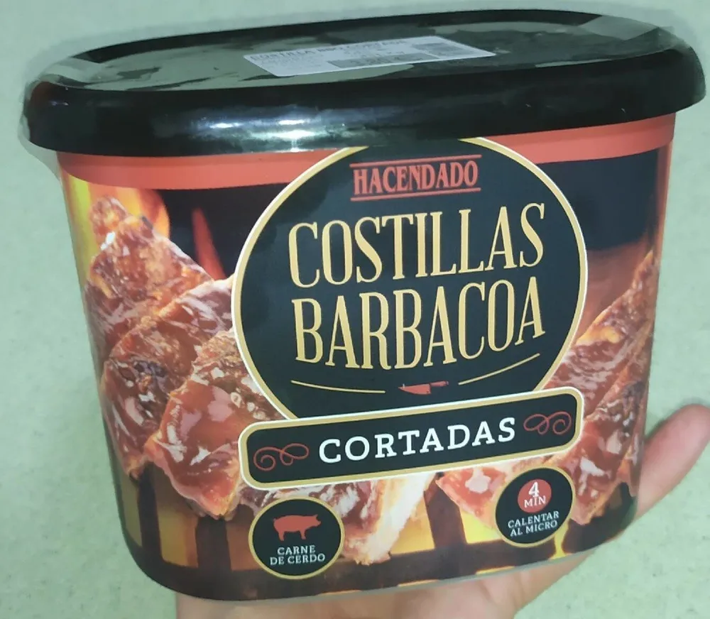Costillas barbacoa