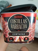 Costillas barbacoa cortadas