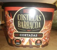 Costillas barbacoa(cortadas)