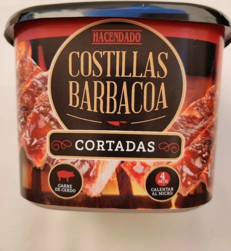 Costillas barbacoa