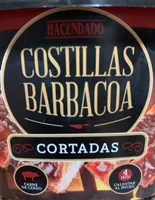 Costillas Barbacoa Cortadas