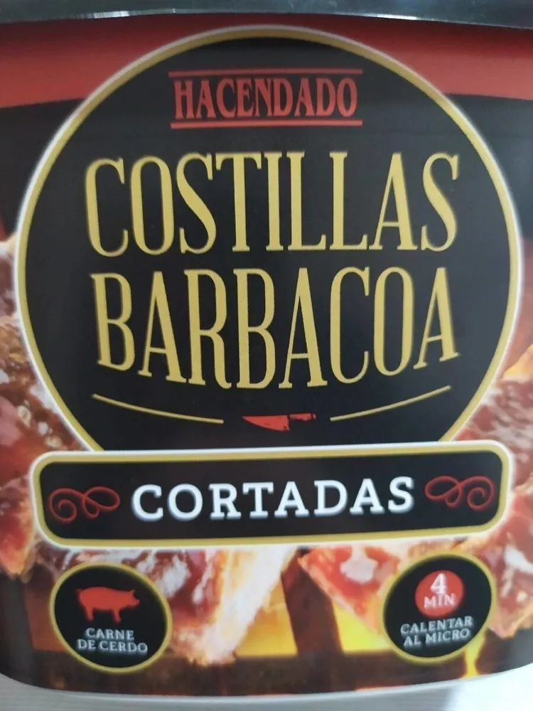 Costillas barbacoa