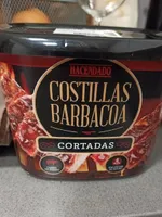 Costilla bbq cortada