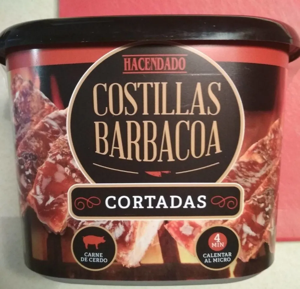 Costillas barbacoa