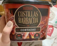 Costilla bbq cortada