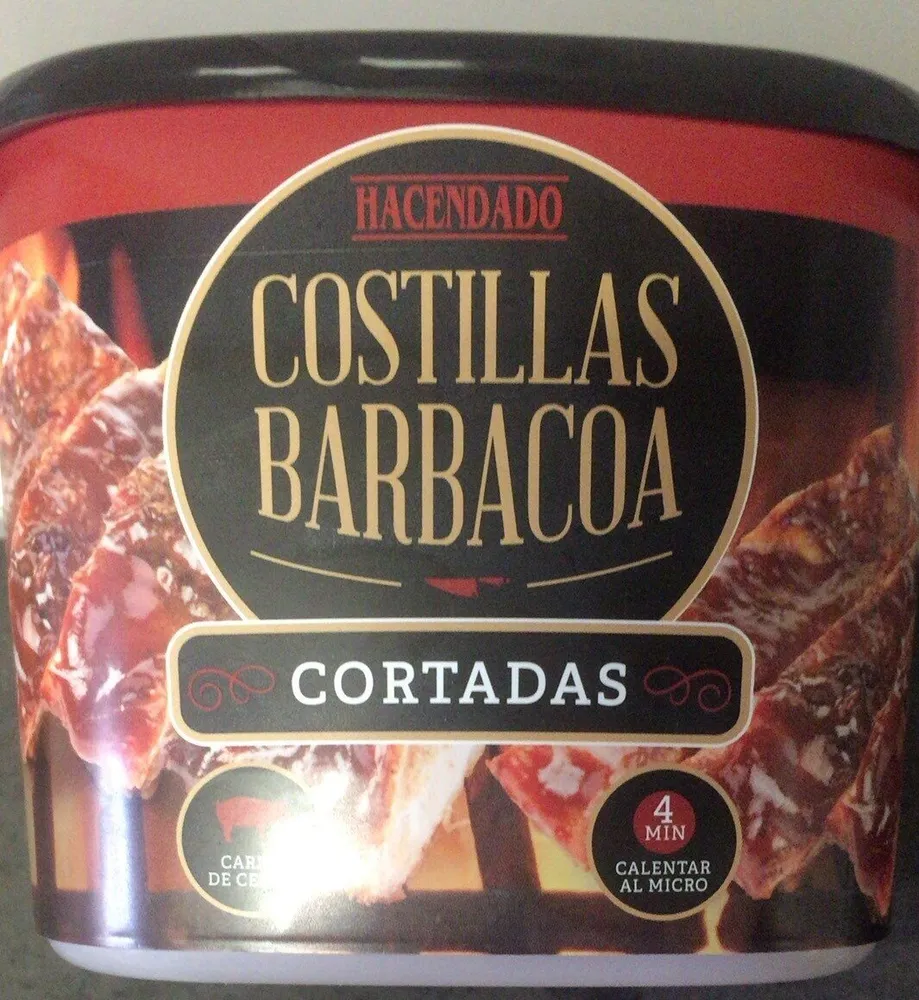 Costillas barbacoa