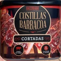 Costillas Barbacoa cortadas