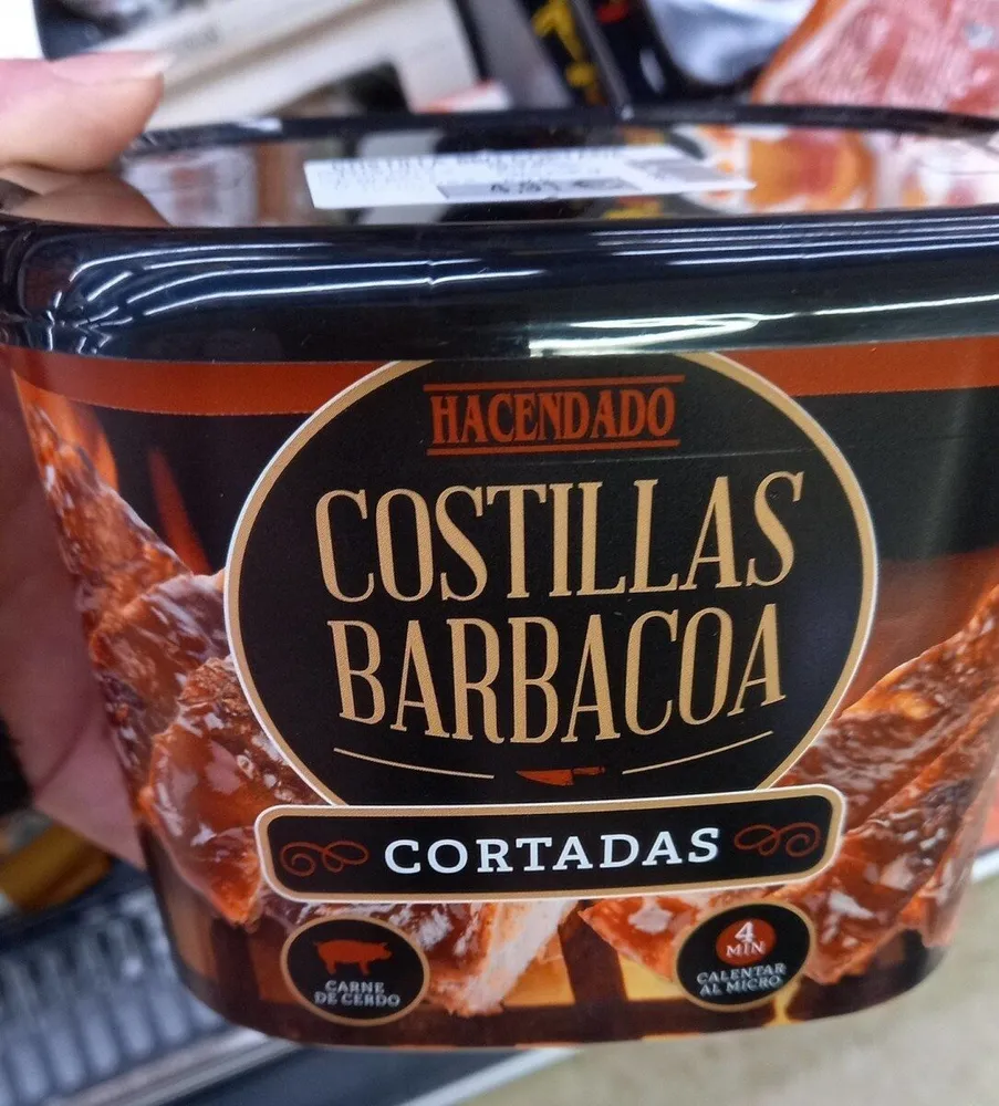 Costillas barbacoa
