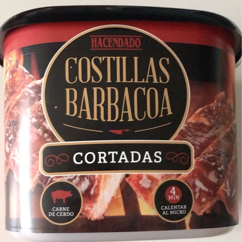 Costillas barbacoa