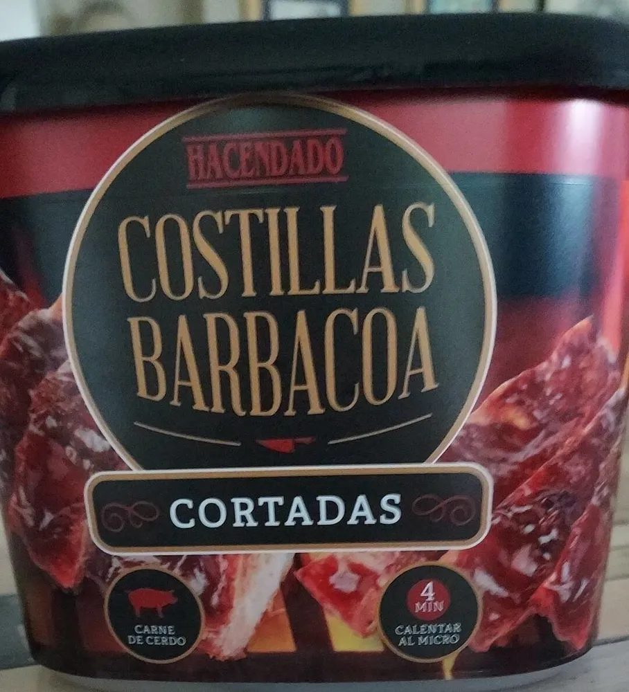 Costillas barbacoa