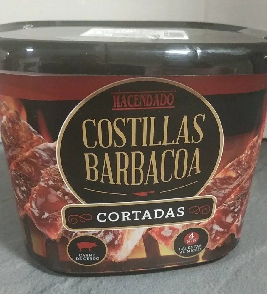 Costillas barbacoa