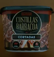 Costilla BBQ cortada