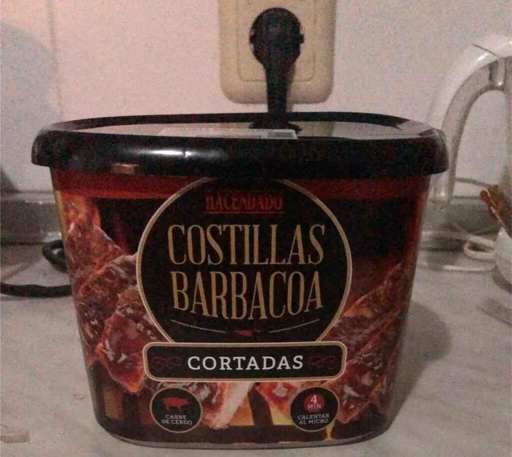 Costillas barbacoa