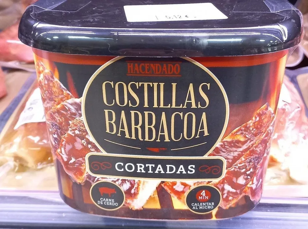 Costillas barbacoa