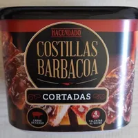 Costillas Barbacoa Cortadas