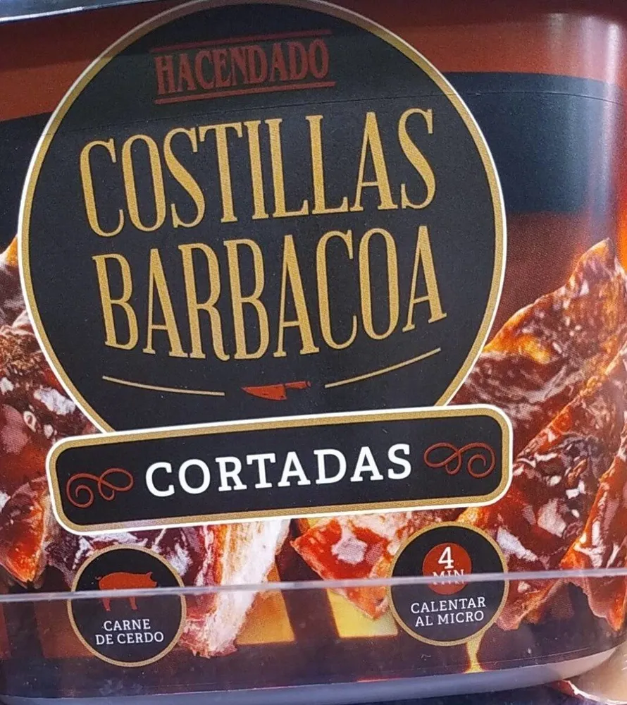 Costillas barbacoa