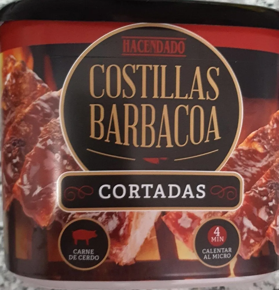 Costillas barbacoa