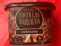 Costillas Barbacoa Cortadas