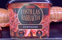 Costilla bbq cortada