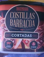 Costilla BBQ cortada
