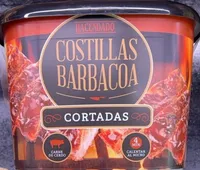 Costillas Barbacoa cortadas