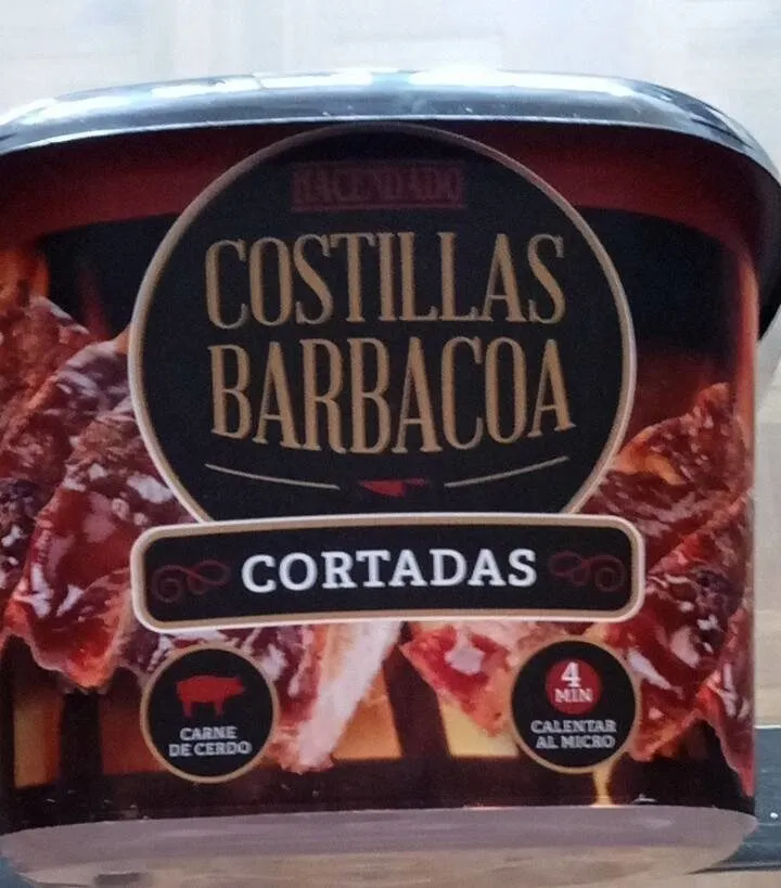 Costilla bbq cortada mercadona