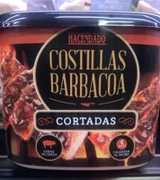 Costillas Barbacoa Cortadas