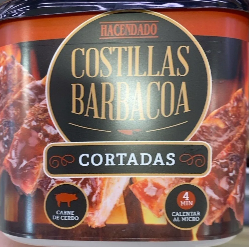 Costillas barbacoa
