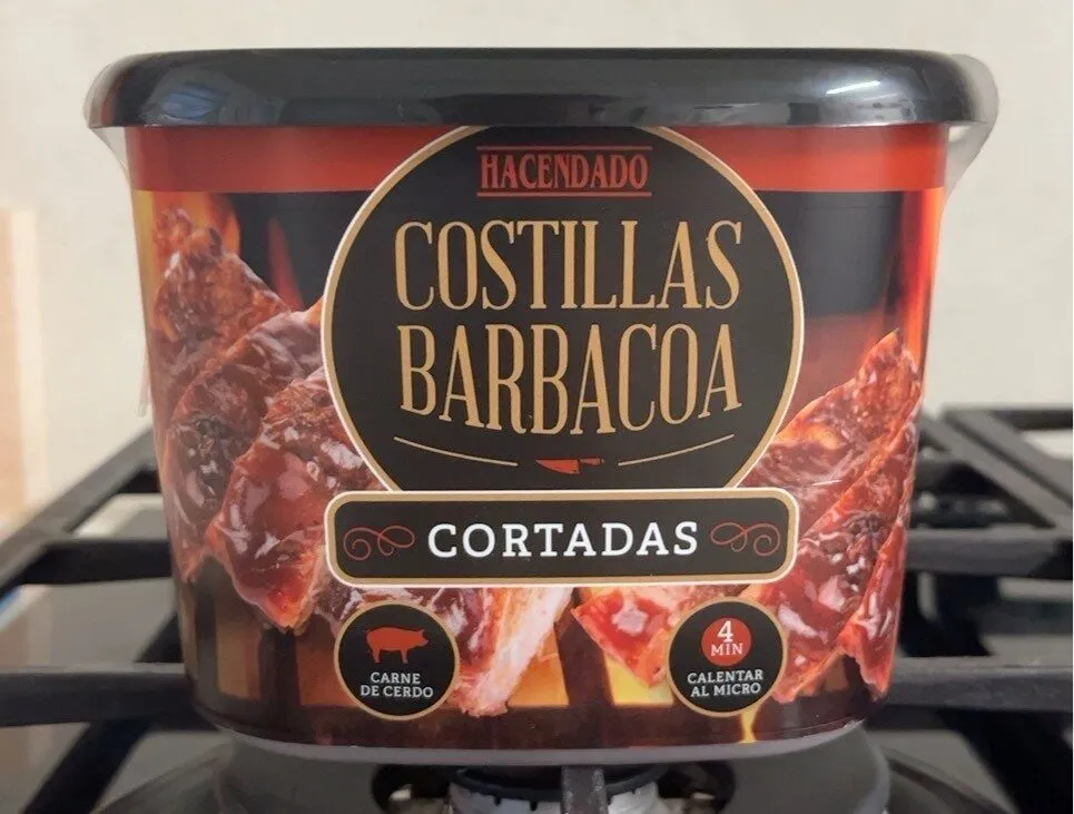 Costillas barbacoa