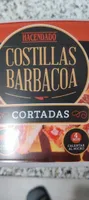 Costillas barbacoa cortadas