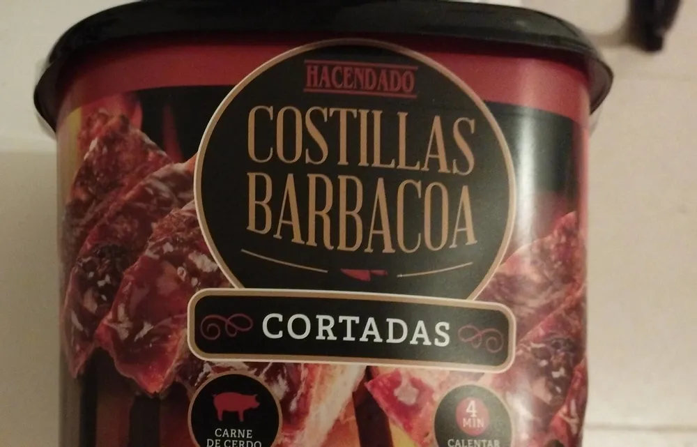 Costillas barbacoa