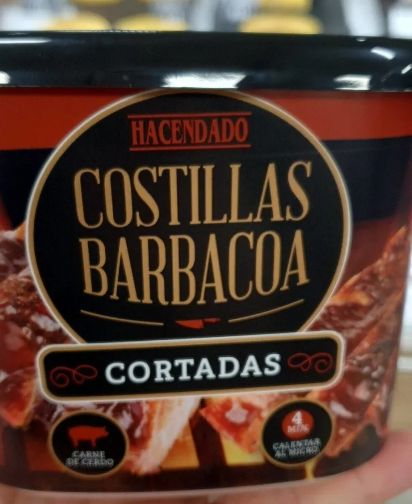 Costillas barbacoa