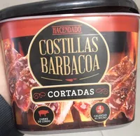 Costillas Barbacoa Cortadas