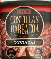 Costillas BBQ Cortadas