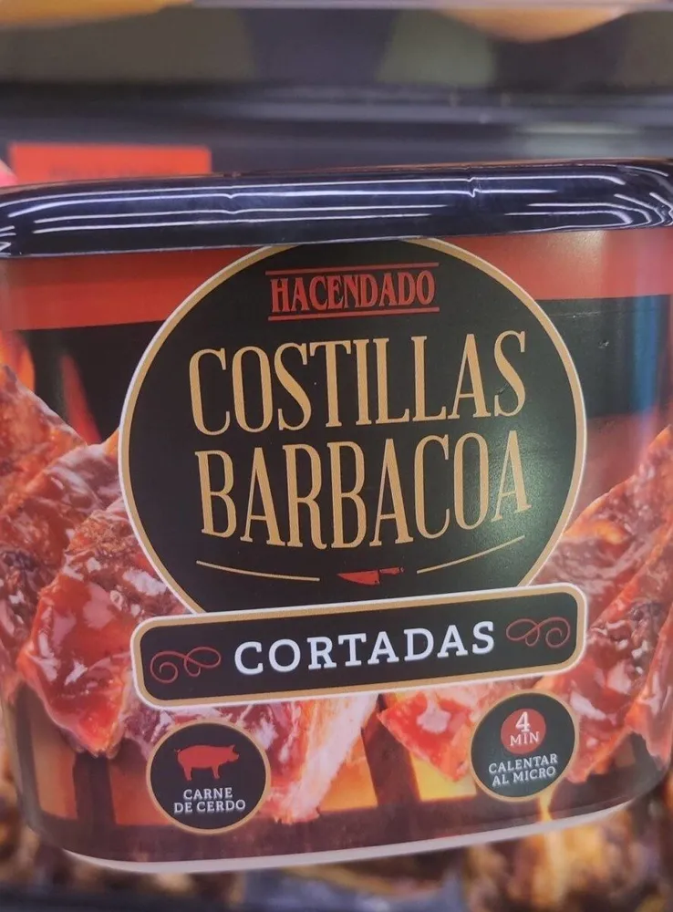 Costillas barbacoa