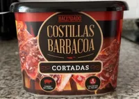 Costillas babacoa cortadas
