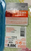 Escalopines de salmón