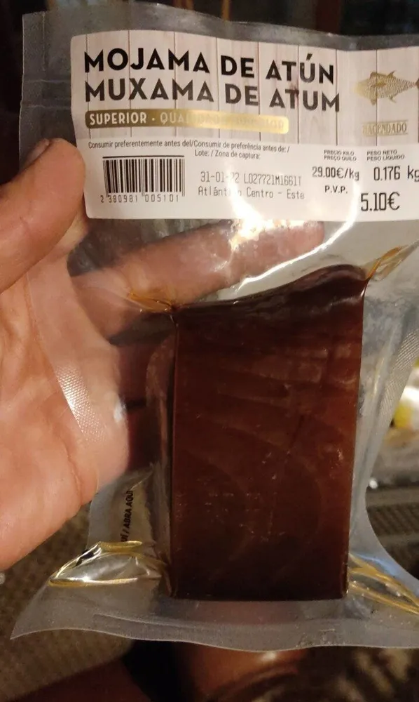 Mojama de atún