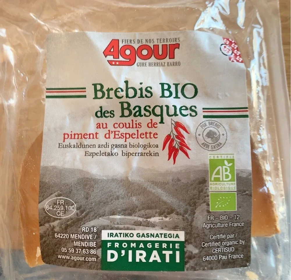 Brebis bio des basques au coulis de piment d’espelette