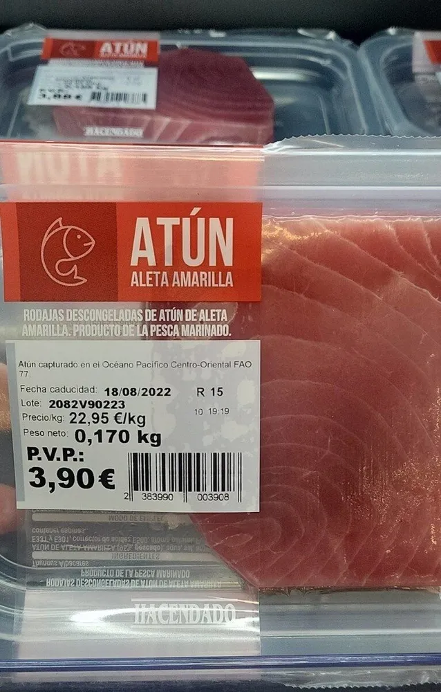 Atún aleta amarilla